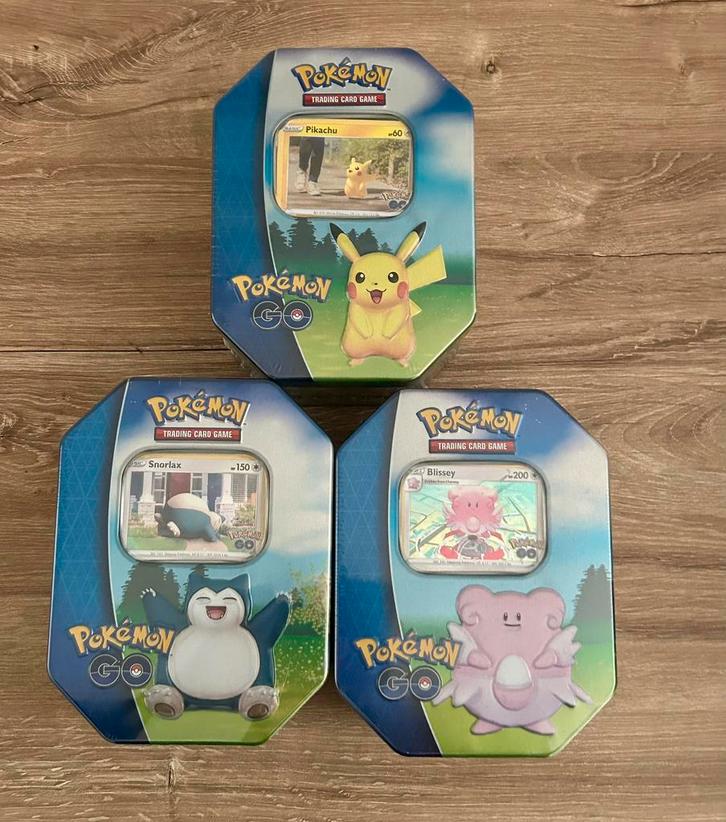 Pokemon go tins, Verzamelen, Flippo's, Losse flippo's, Ophalen of Verzenden