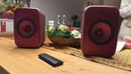 Kef LSX incl. Kube 8b Subwoofer, Overige typen, Zo goed als nieuw, 120 watt of meer, Ophalen