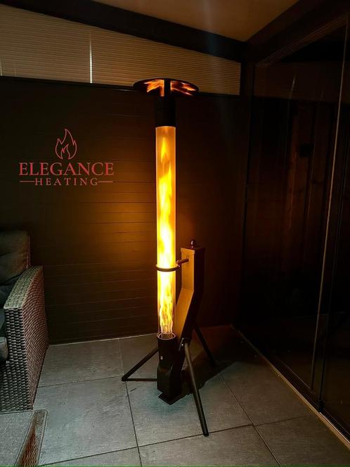 Pelletkachel terrasverwarmer heater veranda verwarmer kachel, Huis en Inrichting, Kachels, Nieuw, Vrijstaand, Pelletkachel, Overige brandstoffen