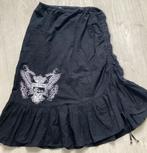 Zwarte rok met print - Maat XS van watcher, Zwart, Ophalen of Verzenden, Maat 34 (XS) of kleiner, Gedragen