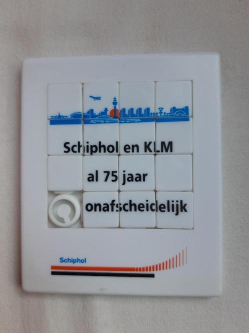 KLM vintage spelletje, SPL en KLM al 75 jr onafscheidelijk, Verzamelen, Luchtvaart en Vliegtuigspotten, Gebruikt, Overige typen