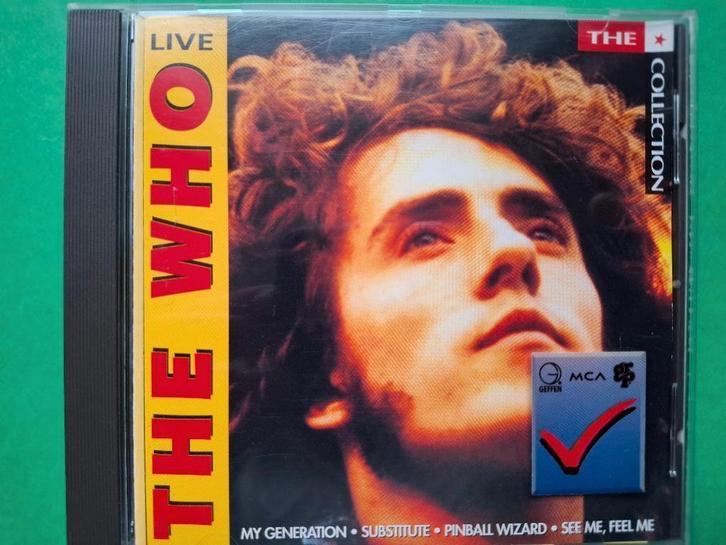 THE WHO - LIVE, Cd's en Dvd's, Cd's | Rock, Zo goed als nieuw, Poprock, Ophalen of Verzenden