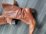 Bruine leren laarzen  Topline, Hoge laarzen, Bruin, Ophalen of Verzenden, Gedragen