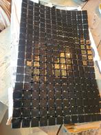 Ezarri glas mozaïek. Zwart - 5 matten, Doe-het-zelf en Verbouw, Tegels, Ophalen, Overige materialen, Wandtegels, Nieuw