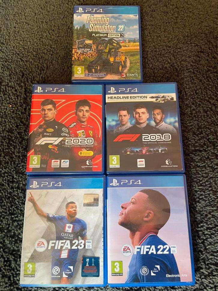 PlayStation 4 games (zie beschrijving), Spelcomputers en Games, Games | Sony PlayStation 4, Gebruikt, Overige genres, 3 spelers of meer