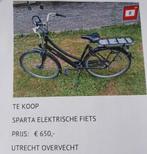Sparta Elektrische Fiets - Utrecht Overvecht, Sparta, Gebruikt, Ophalen of Verzenden, 51 tot 55 cm