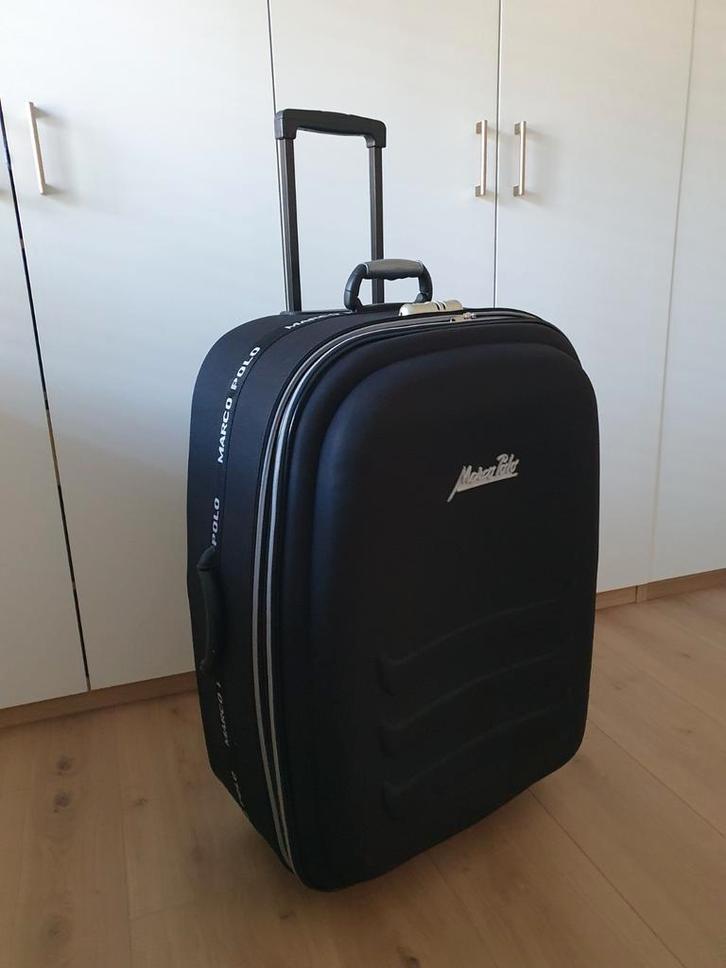 XL Marco Polo Koffer met Wieltjes, 98 liter, Sieraden, Tassen en Uiterlijk, Koffers, Gebruikt, Overige materialen, 70 cm of meer