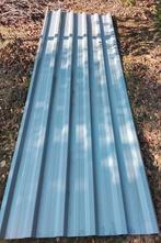 4 stuks zgan damwand platen  3.20 lang  GOED LEZEN, Doe-het-zelf en Verbouw, 10 tot 15 m², Zo goed als nieuw, Metaal, Grijs