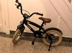 SJOEF Cruise Jongensfiets 14 inch - Mat Zwart, Fietsen en Brommers, Fietsen | Kinderfietsjes, Ophalen, Minder dan 16 inch, Zijwieltjes