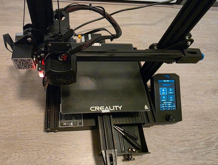 3D printer (Ender 3 v2), Computers en Software, 3D Printers, Zo goed als nieuw, Ophalen of Verzenden