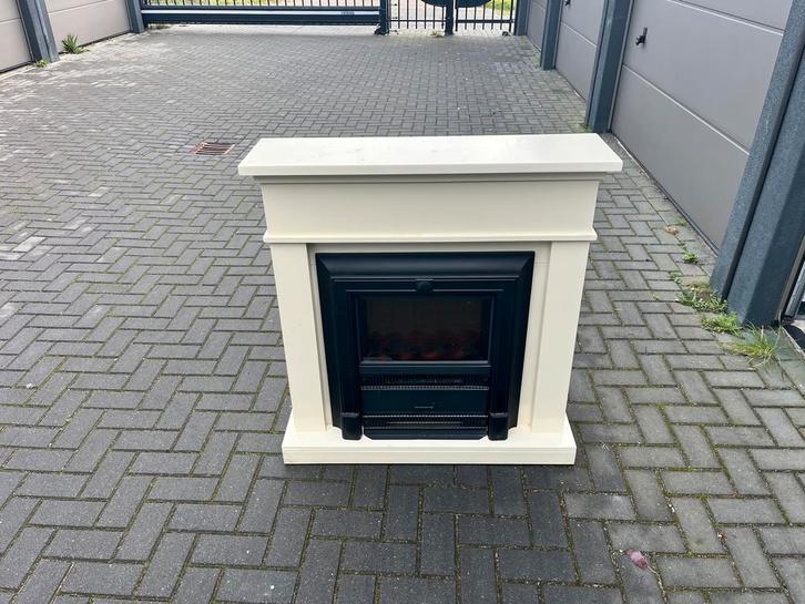 Elektrische haard met ombouw, Huis en Inrichting, Haarden, Gebruikt, Elektrische haard, Ophalen of Verzenden