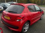 Peugeot 207 1.6 VTi Allure AUTOMAAT/PANO/PDC/CRUISE/CLIMALMV, Euro 5, 15 km/l, Gebruikt, Zwart