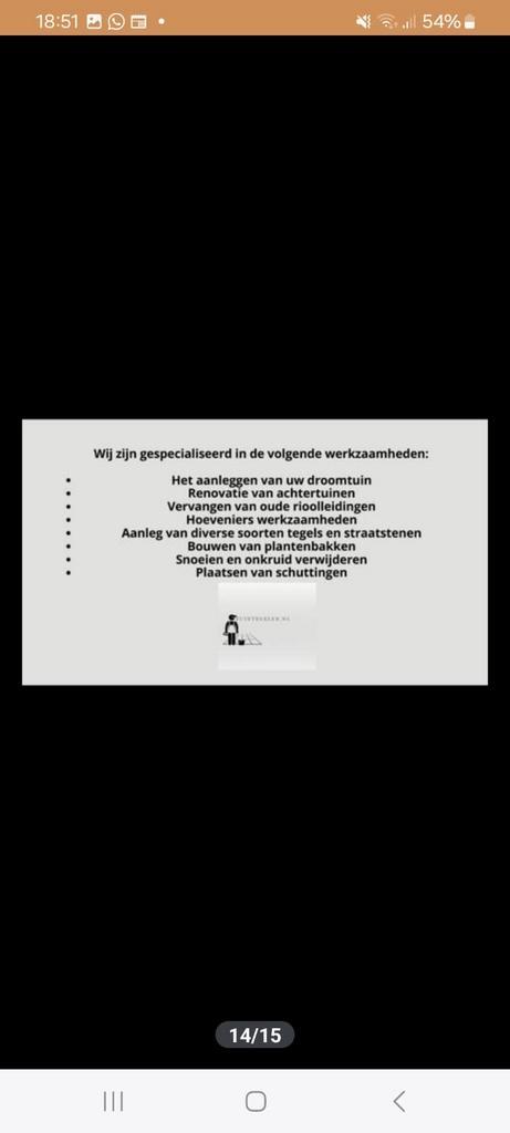 Beste Stratenmaker hoevenier tuinman, Diensten en Vakmensen, Tuinmannen en Stratenmakers, Bestrating, Hekwerk of Schuttingen, Tuin- of Vijveraanleg