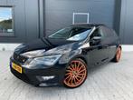 Seat Leon 1.8 FR DSG Camera|Cruise|Navi|Pano|Stoelverwarming, Auto's, Seat, 4 cilinders, Zwart, Bedrijf, Grijs
