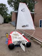 Dinghy Go 275 3in1 opblaasbare zeilboot + elektrische motor, Watersport en Boten, Ophalen, Zo goed als nieuw, Minder dan 15 m²