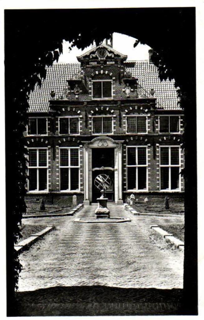 Frans Halsmuseum, Haarlem, Doorkijkje - 1962? gelopen, Verzamelen, Ansichtkaarten | Nederland, Ongelopen, Noord-Holland, Voor 1920