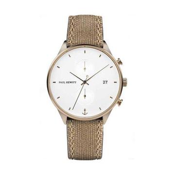 Paul Hewitt horloge - Beige - 42mm van € 179 NU € 99.95