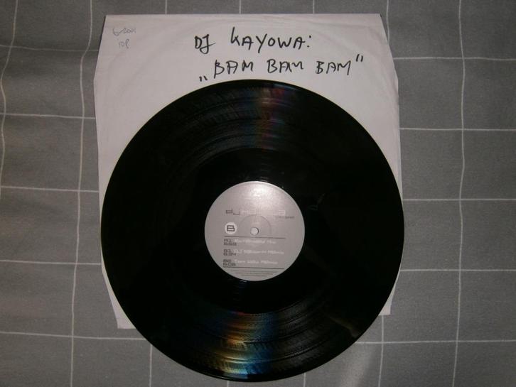 DJ Kayowa – Bam Bam Bam. 2001. Techno Hard House Hard Trance, Cd's en Dvd's, Vinyl | Dance en House, Gebruikt, Techno of Trance