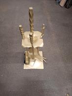 Te .K. Goudkleurig openhaard set, Ophalen of Verzenden