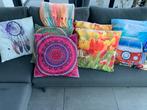 Kussenhoezen Ibiza Boho style 45x45 cm, Tuin en Terras, Tuinmeubel-accessoires, Ophalen of Verzenden, Gebruikt