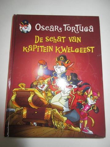 Leesboek "De schat van kapitein kwelgeest " Oscar Tortuga .
