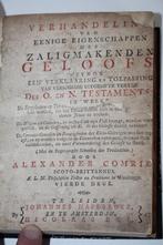 Alexander Comrie - Eigenschappen des geloofs (circa 1755), Boeken, Ophalen of Verzenden, Gelezen, Christendom | Protestants