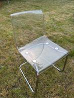 Ikea polycarbonaat stoel, 3 stuks, Huis en Inrichting, Stoelen, Gebruikt, Overige kleuren, Ophalen of Verzenden, Eén