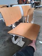 klapstoel, opklap stoel, inklapbaar, Ophalen, Gebruikt, Bruin, Vijf, Zes of meer stoelen