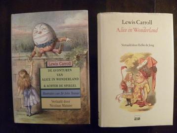 Lewis Carroll: Alice in Wonderland. 2 edities beschikbaar voor biedingen
