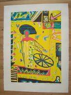 Gertie Janssen, zeefdruk, titel Cleopatra II, Antiek en Kunst, Kunst | Litho's en Zeefdrukken, Ophalen of Verzenden