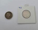 Zeldzame zilveren halve guldens: Willem III & Wilhelmina, Ophalen of Verzenden, Koning Willem III, Zilver