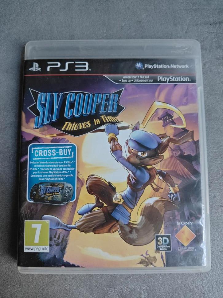 Sly Cooper Thieves in Time - PS3, Spelcomputers en Games, Games | Sony PlayStation 3, Gebruikt, Platform, 1 speler, Vanaf 7 jaar