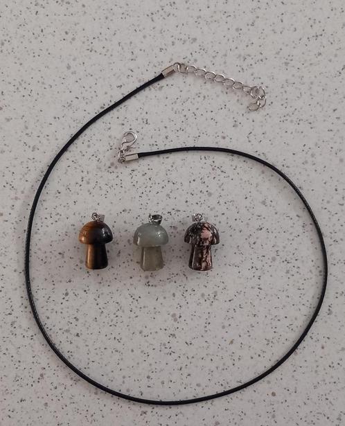 Natuurstenen paddedtoel ketting "nieuw", Sieraden, Tassen en Uiterlijk, Kettingen, Nieuw, Steen of Mineraal, Ophalen of Verzenden