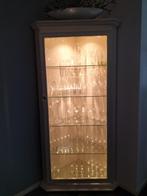 Vitrinekast hoek, Huis en Inrichting, Ophalen of Verzenden, Gebruikt