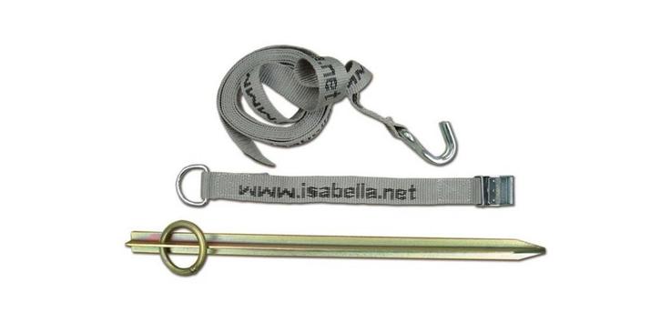 2x Isabella Stormband - Nieuwstaat!, Caravans en Kamperen, Tentaccessoires, Zo goed als nieuw, Ophalen of Verzenden