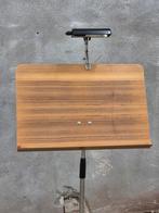 K&M Lessenaar muziekstandaard Orchestra music stand br 55cm, Ophalen, Gebruikt, Muziekstandaard, Klarinet