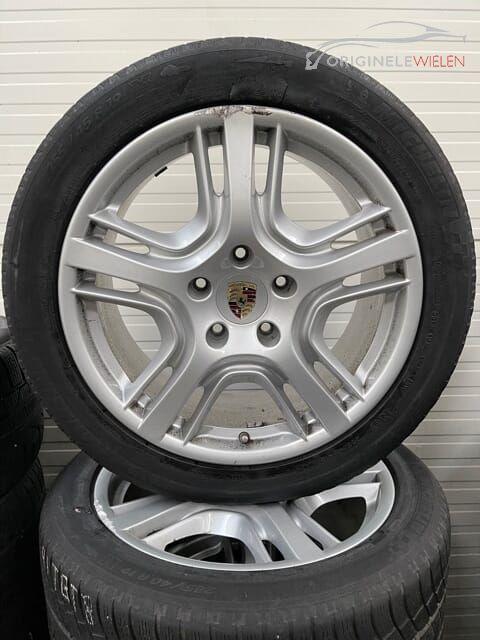 19'' Origineel Porsche Panamera velgen + Winterbanden, Auto-onderdelen, Banden en Velgen, Banden en Velgen, Winterbanden, 19 inch