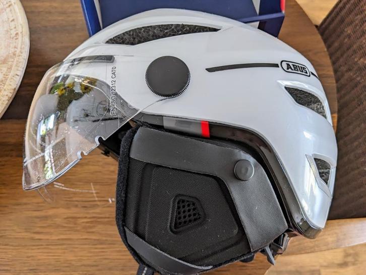 Fietshelm ABUS 2.0  ACE Pearl White S  (51 -55)   Peddelec, Fietsen en Brommers, Fietsaccessoires | Fietshelmen, Nieuw, Heer of Dame