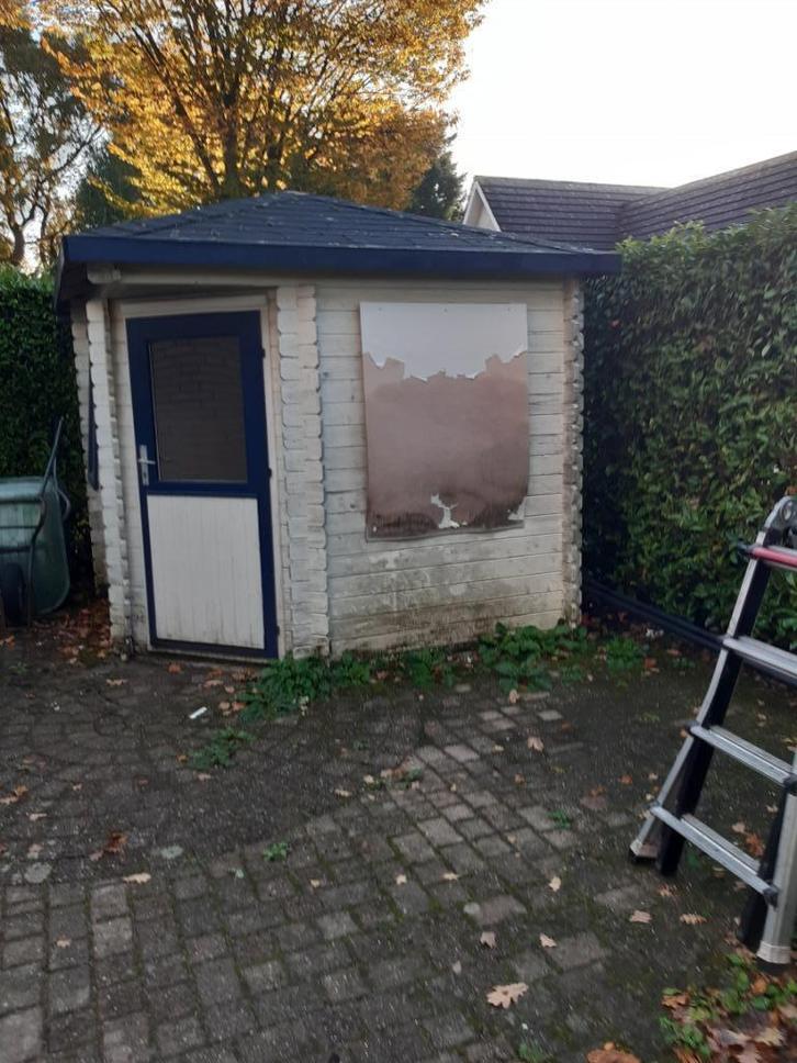 tuinschuur , berging , tuinhuis, Tuin en Terras, Bergingen en Tuinkasten, Gebruikt, Overige typen, Hout, Ophalen