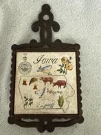 Keuken warm houd plaatje antiek, Ophalen