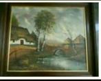 Schilderij B. Van Rijn, Antiek en Kunst, Ophalen