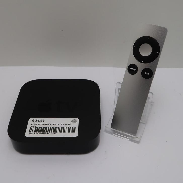 Apple TV 3rd Gen A1469 | in Redelijke Staat, Audio, Tv en Foto, Mediaspelers, Zo goed als nieuw
