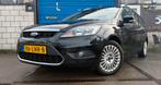 Ford Focus 1.8 Flexi Fuel 92KW Wagon 2010 Zwart, Auto's, Zwart, 4 cilinders, Zwart, Navigatiesysteem