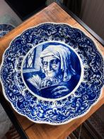 Boch Freres La Louviere wandbord, Ophalen