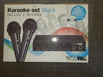 TomTec Karaoke Set - Compleet met 2 Microfoons beschikbaar voor biedingen