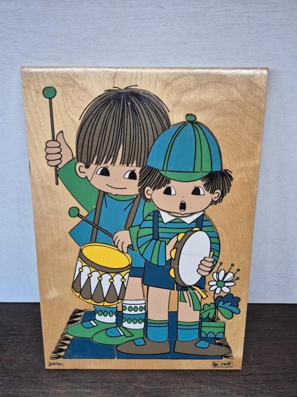 Jaklien Moerman puzzel, Rolf leermiddelen jaren 60-70, Kinderen en Baby's, Speelgoed | Educatief en Creatief, Nieuw, Ophalen of Verzenden