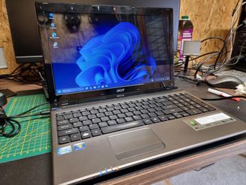Acer Aspire 5750 i5 2430 2.4/3.0Ghz SSD 120GB 8GB Windows 11 beschikbaar voor biedingen