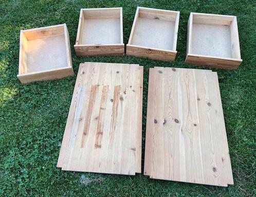 Ikea Ivar 2 planken 80 x 50 + 4 lades, Huis en Inrichting, Kasten | Stellingkasten, Gebruikt, Ophalen