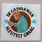 Sticker.  De Gasvakman sleutelt graag.  Heesakkers. Veldhove, Verzamelen, Ophalen of Verzenden, Zo goed als nieuw, Overige typen