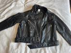 Leren Dames Jas, Kleding | Dames, Ophalen of Verzenden, Zo goed als nieuw, Zwart